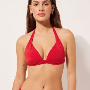 Graduated Padded Triangle Swimsuit Top Indonesia