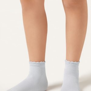Girls’ Glitter Socks