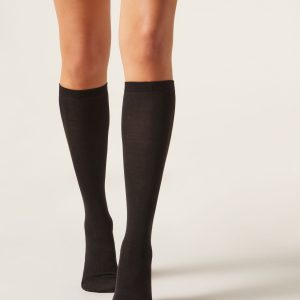 Tall Wool and cotton socks