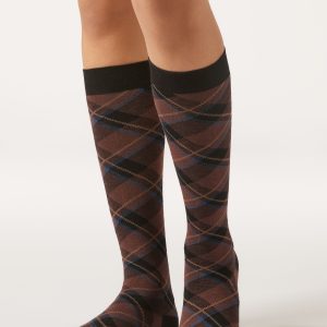 Patterned Long Socks