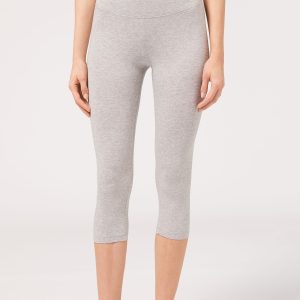 Cotton Capri Leggings