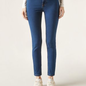 High Waist Soft Touch Skinny Push Up Jeans