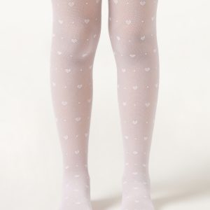 Girls’ All Over Motif Tights