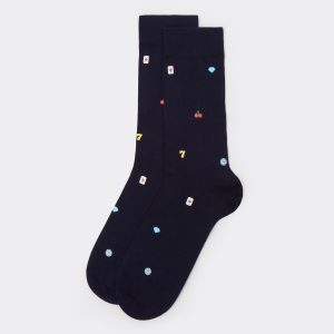 Men’s All Over Patterned Short Socks