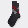 Men's Patterned Short Cotton Socks